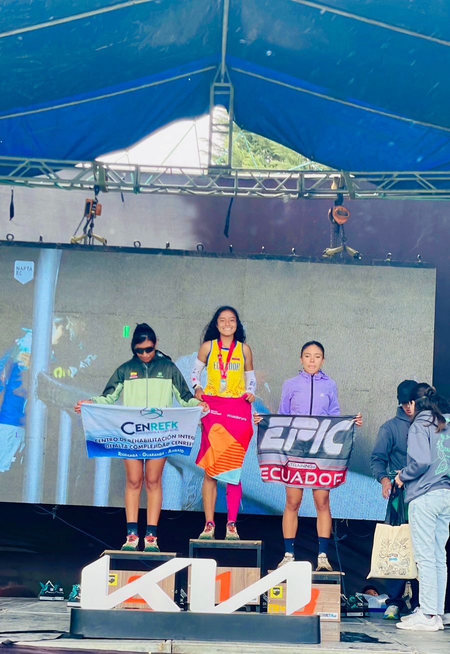 Melissa Aguayo en Altar Reto Trail 2025