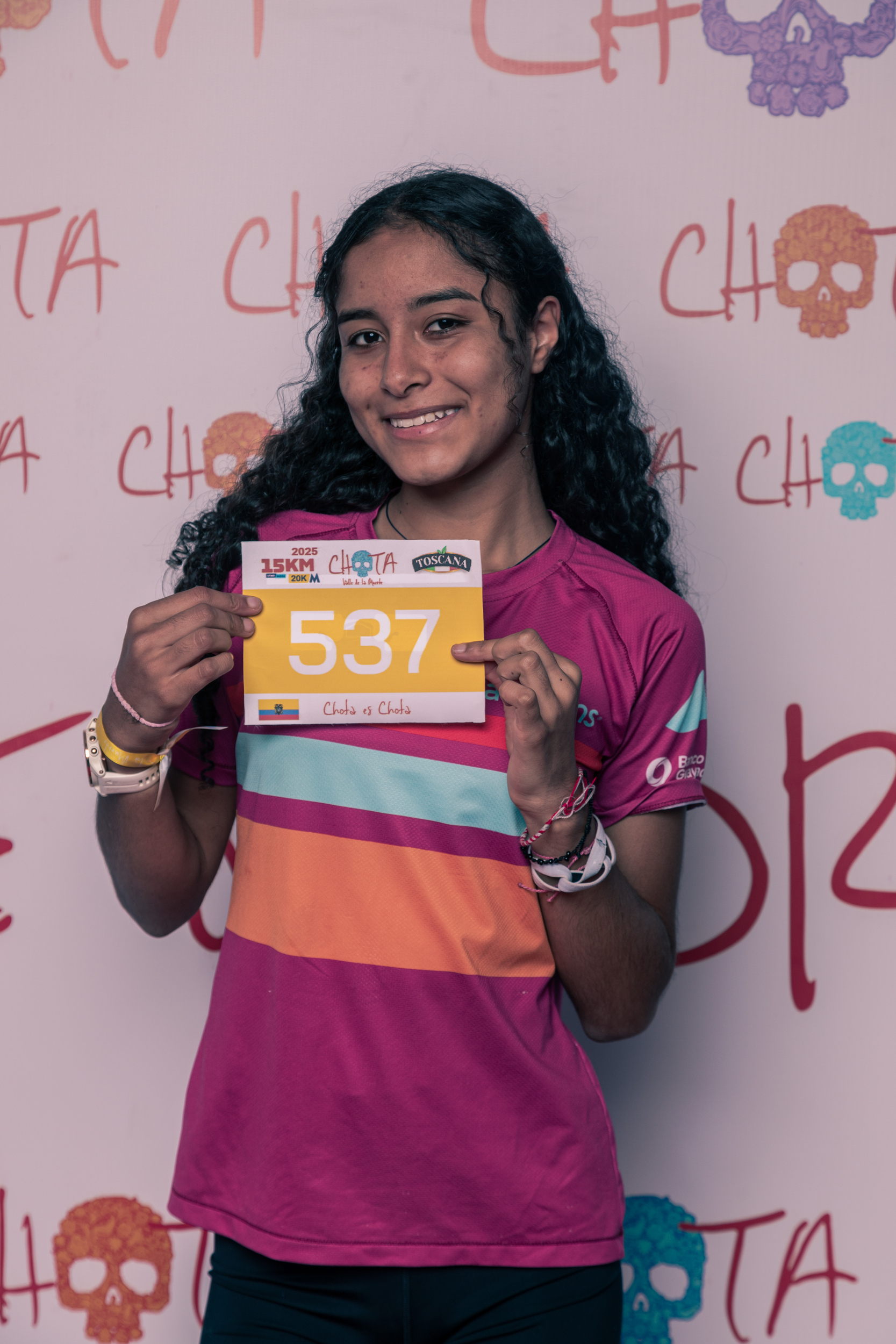 Melissa Aguayo en Chota Trail 2025