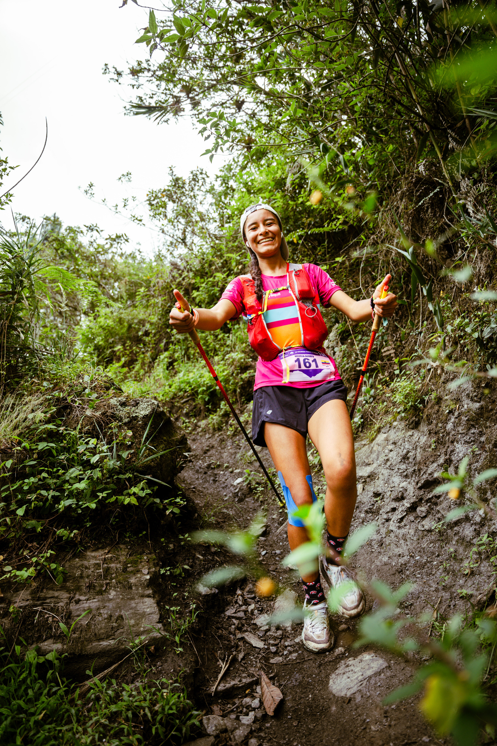 Melissa Aguayo en Petzl Trail Plus 2025